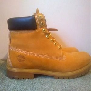 Suede Timberland boots